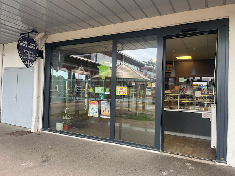 Entrée de la boulangerie